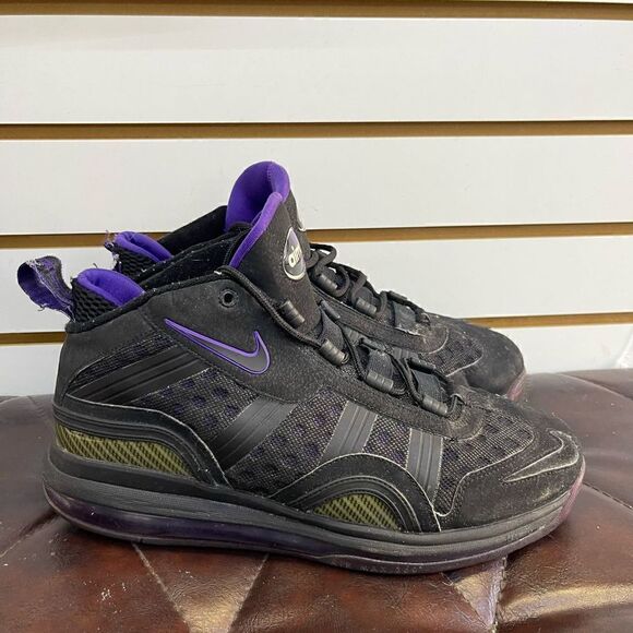 Nike Air Max Sensation 2011 Chris Webber Black Purple 454567-112 | Size 9.5 - Picture 1 of 7